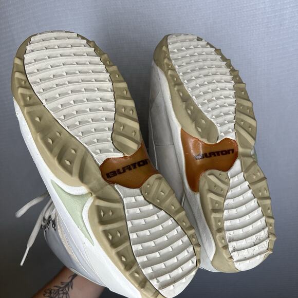 Burton Snowboard‎ Boots Womens Mint True Fit Imprint White & Red Size 9 US - Picture 7 of 8